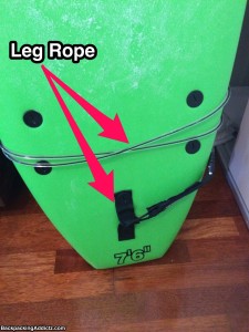 surfing leg rope